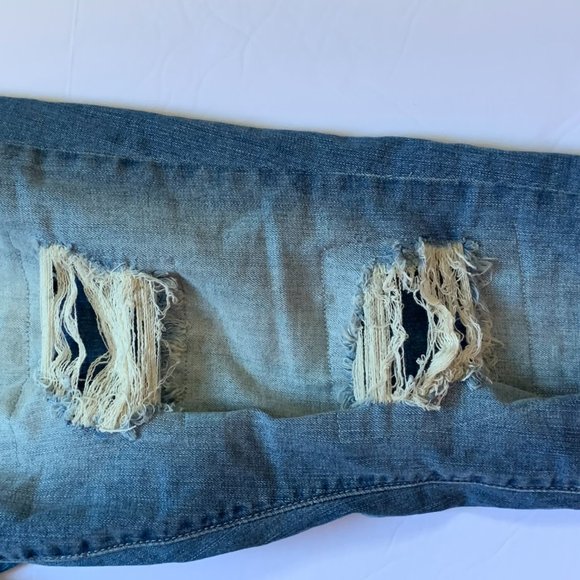 Torrid Skinny Distressed Jeans - Picture 2 of 6